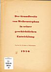 Abb. 08 RAUM, H., Der Grundbesitz von Weihenstephan in seiner geschichtlien Entwicklung, V. Heft