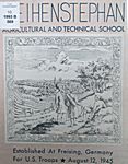 Abb. 20 Weihenstephan Agricultural and Technical School 1945 August