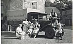 A 58 LKW für den Transport der Markenmilch nach Halle, etwa 1935