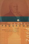 Abb 67 Jahresprogramm der Franckeschen Stiftungen 2004; Hachmann, U. und Hartig, Sandra; Das Stiftsgut Stichelsdorf, Seite 156 - 160