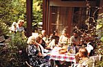 Abb 54 . EL43 Treffen nach 50 Jahren im Garten Schlauch Bächlingen (Bild Friedl/Grüb, R.)