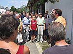 34 Dr. Beck beim gef&uuml;hrten Rundgang