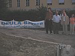 46 Die DEULA - Bayern unterstützt den Umbau mit einer Lehrbaustelle