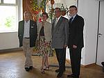 05 Die Bickelpreisträger 2007 Otto Bertram, Stephanie Jühling und Walter Wohanka ( 3. von links Friedhold Gaißmaier )